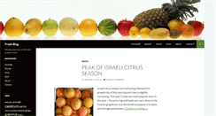 Desktop Screenshot of freshblog.info
