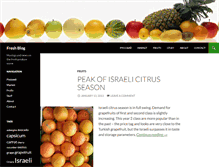Tablet Screenshot of freshblog.info